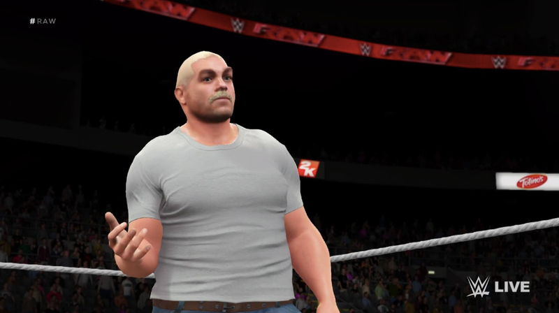 Illustration for article titled The Most Bizarre Fan-Made Pro Wrestlers From WWE 2K16